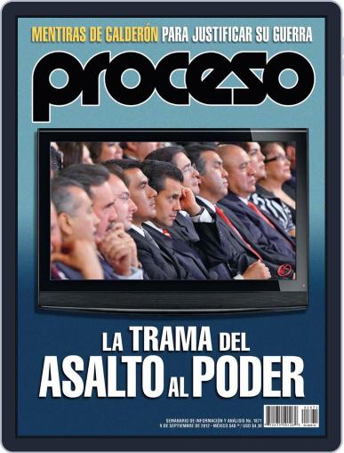 Proceso (Digital) September 11th, 2012 Issue Cover