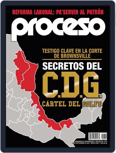 Proceso (Digital) October 1st, 2012 Issue Cover