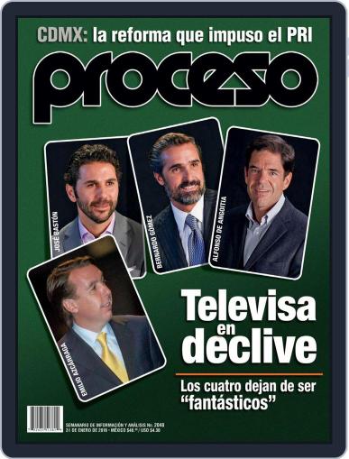 Proceso January 31st, 2016 Digital Back Issue Cover
