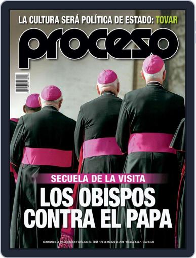 Proceso March 21st, 2016 Digital Back Issue Cover