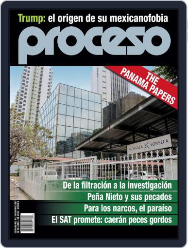 Proceso April 11th, 2016 Digital Back Issue Cover