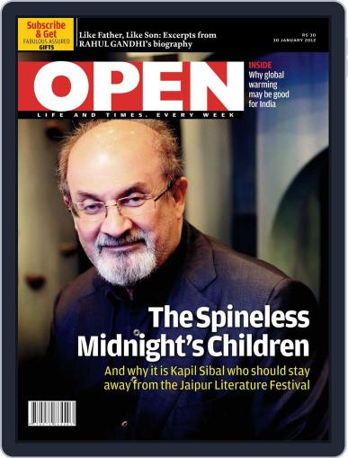Open India January 20th, 2012 Digital Back Issue Cover