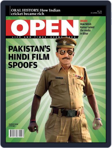 Open India April 13th, 2012 Digital Back Issue Cover