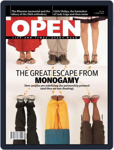 Open India May 24th, 2012 Digital Back Issue Cover