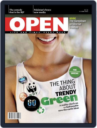 Open India May 31st, 2012 Digital Back Issue Cover