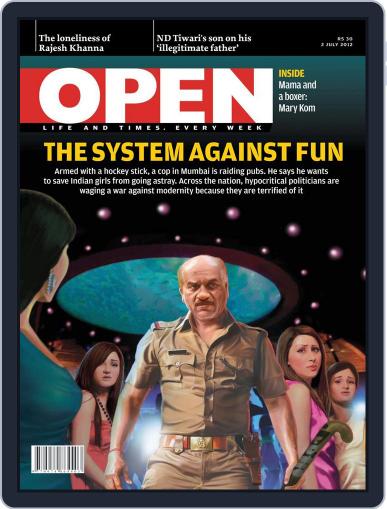 Open India June 22nd, 2012 Digital Back Issue Cover