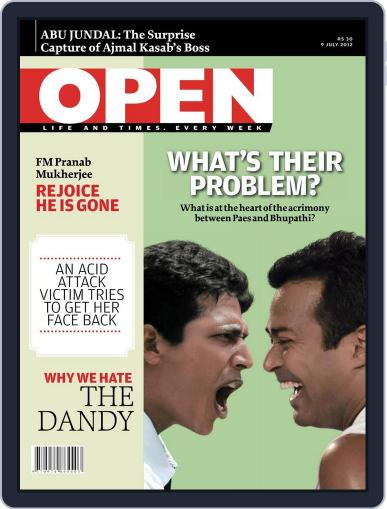 Open India June 29th, 2012 Digital Back Issue Cover