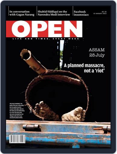 Open India August 2nd, 2012 Digital Back Issue Cover