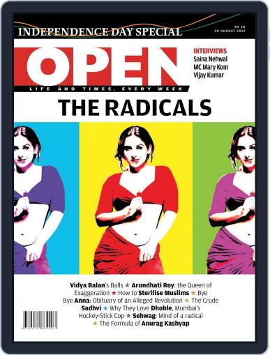 Open India August 10th, 2012 Digital Back Issue Cover