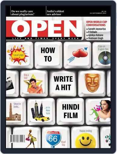Open India September 14th, 2012 Digital Back Issue Cover