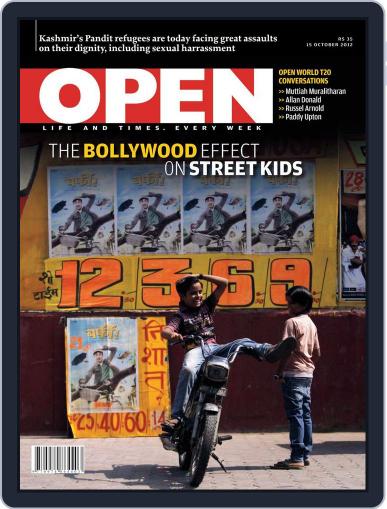 Open India October 4th, 2012 Digital Back Issue Cover