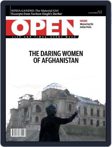 Open India November 22nd, 2012 Digital Back Issue Cover
