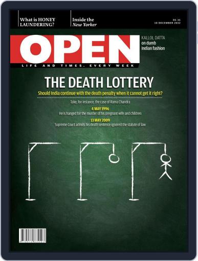 Open India November 30th, 2012 Digital Back Issue Cover