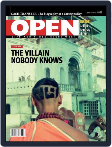 Open India December 6th, 2012 Digital Back Issue Cover