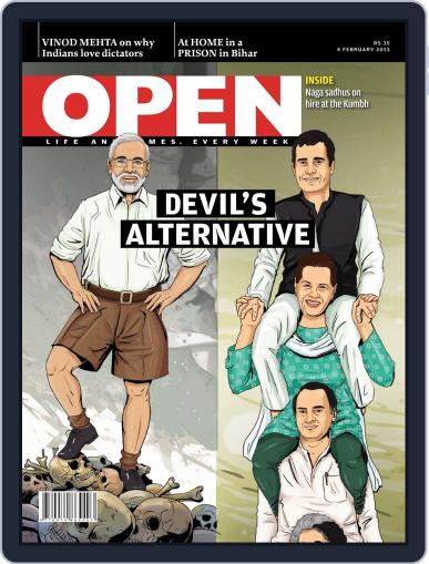Open India January 25th, 2013 Digital Back Issue Cover