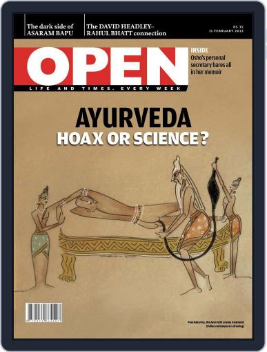 Open India February 1st, 2013 Digital Back Issue Cover