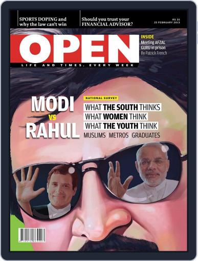 Open India February 15th, 2013 Digital Back Issue Cover