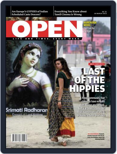 Open India March 8th, 2013 Digital Back Issue Cover