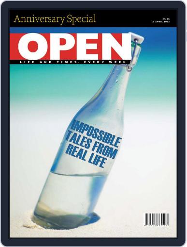 Open India April 5th, 2013 Digital Back Issue Cover