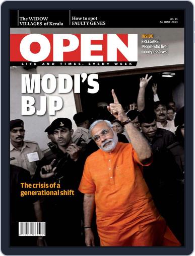 Open India June 13th, 2013 Digital Back Issue Cover