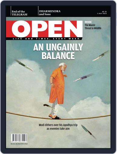Open India June 20th, 2013 Digital Back Issue Cover