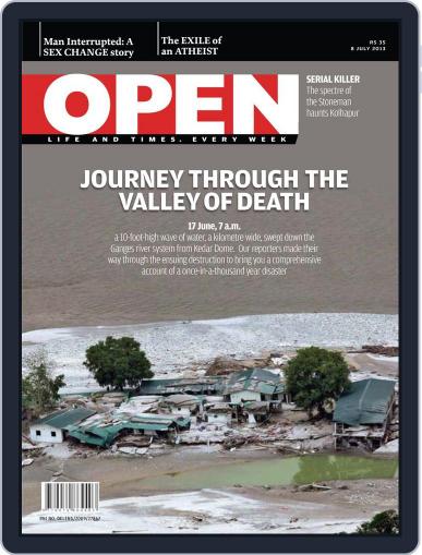 Open India June 27th, 2013 Digital Back Issue Cover