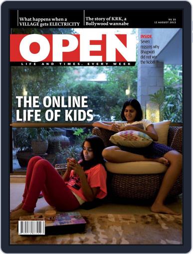 Open India August 1st, 2013 Digital Back Issue Cover