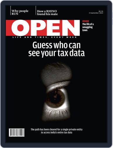 Open India August 23rd, 2013 Digital Back Issue Cover