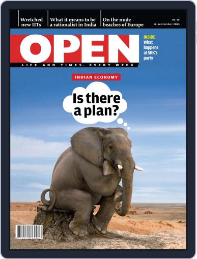 Open India September 5th, 2013 Digital Back Issue Cover