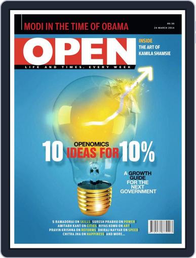 Open India March 13th, 2014 Digital Back Issue Cover