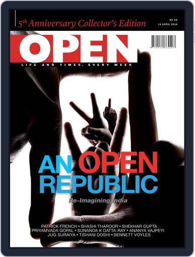 Open India April 3rd, 2014 Digital Back Issue Cover
