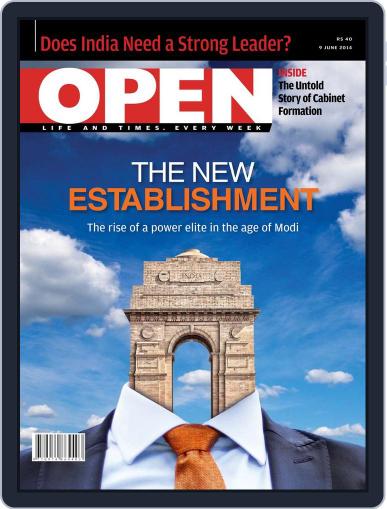 Open India May 30th, 2014 Digital Back Issue Cover