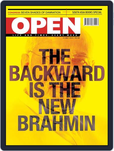 Open India July 4th, 2014 Digital Back Issue Cover