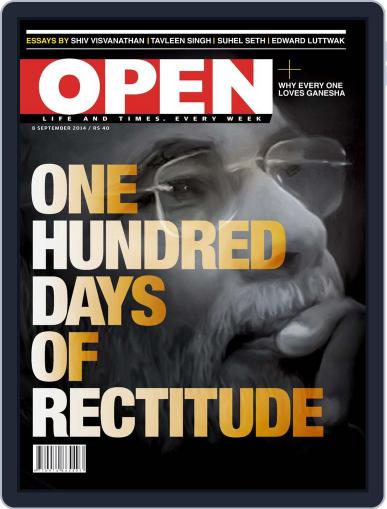 Open India August 28th, 2014 Digital Back Issue Cover