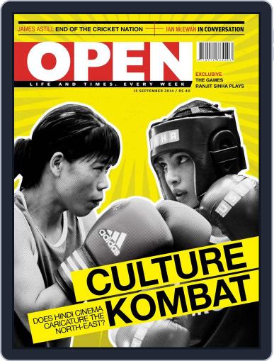 Open India September 4th, 2014 Digital Back Issue Cover