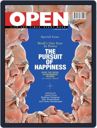 Open India June 1st, 2015 Digital Back Issue Cover