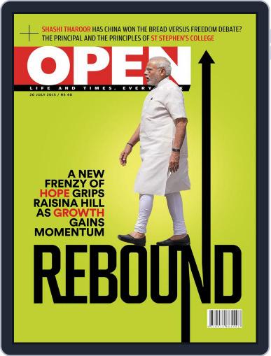 Open India July 10th, 2015 Digital Back Issue Cover