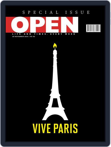 Open India November 20th, 2015 Digital Back Issue Cover