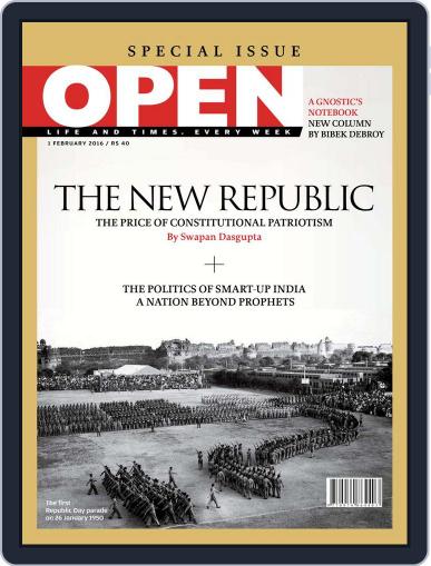 Open India February 1st, 2016 Digital Back Issue Cover