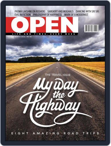Open India March 28th, 2016 Digital Back Issue Cover
