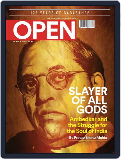 Open India April 18th, 2016 Digital Back Issue Cover
