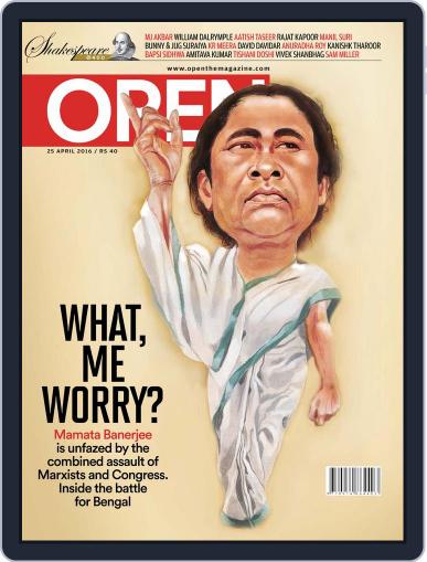 Open India April 25th, 2016 Digital Back Issue Cover