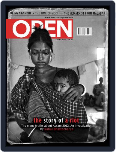 Open India June 13th, 2016 Digital Back Issue Cover