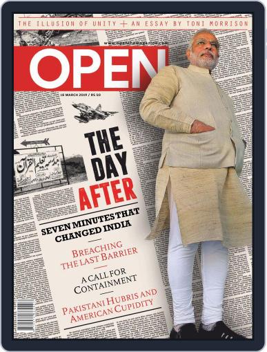 Open India March 8th, 2019 Digital Back Issue Cover