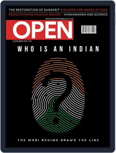 Open India December 13th, 2019 Digital Back Issue Cover