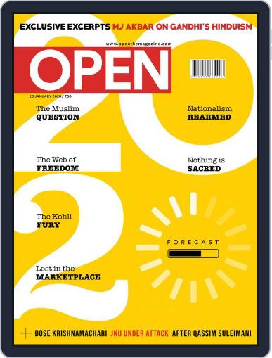 Open India January 10th, 2020 Digital Back Issue Cover