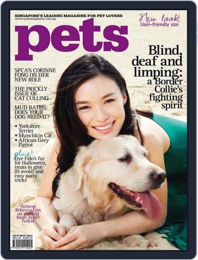 Pets Singapore October 21st, 2011 Digital Back Issue Cover