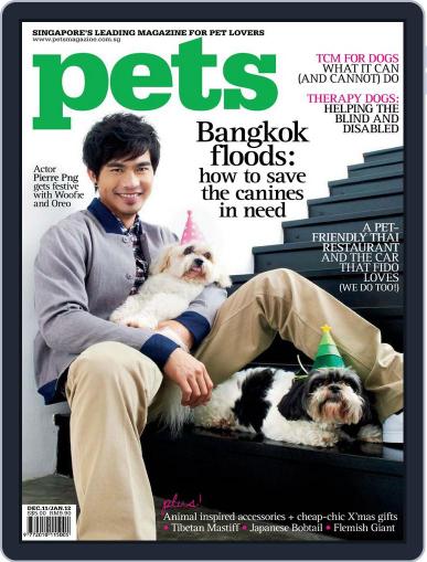 Pets Singapore November 30th, 2011 Digital Back Issue Cover