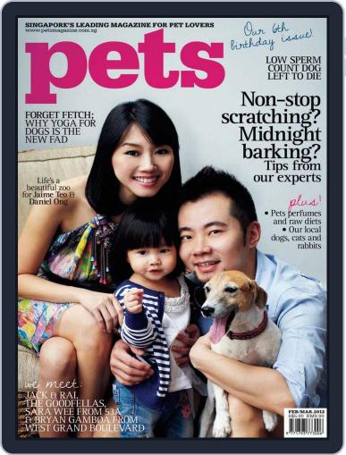 Pets Singapore February 6th, 2012 Digital Back Issue Cover