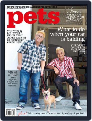 Pets Singapore June 4th, 2012 Digital Back Issue Cover